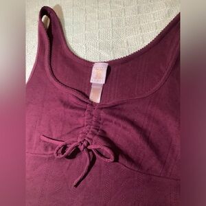 SAVAGE X FENTY Plum Crop Tank